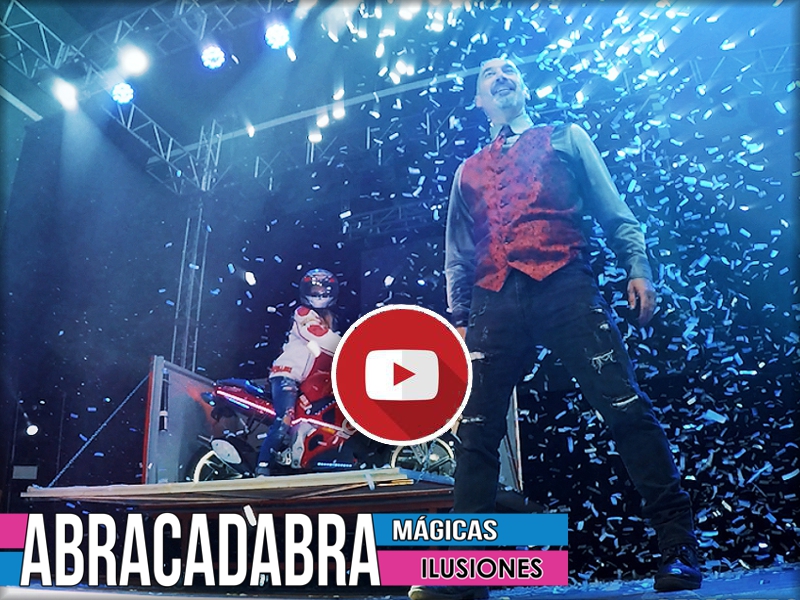 Botón del Teaser o Vídeo promocional del Espectáculo de MENTALISMO