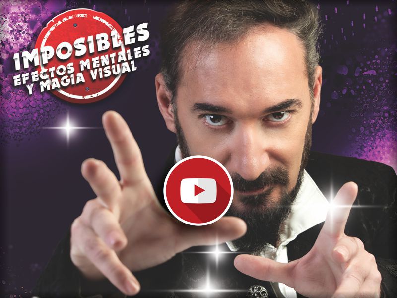 Botón del Teaser o Vídeo promocional del Espectáculo de MENTALISMO