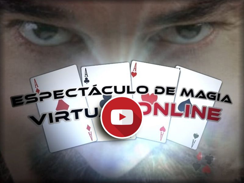 Teaser o vídeo promocional del show de Magia Virtual
